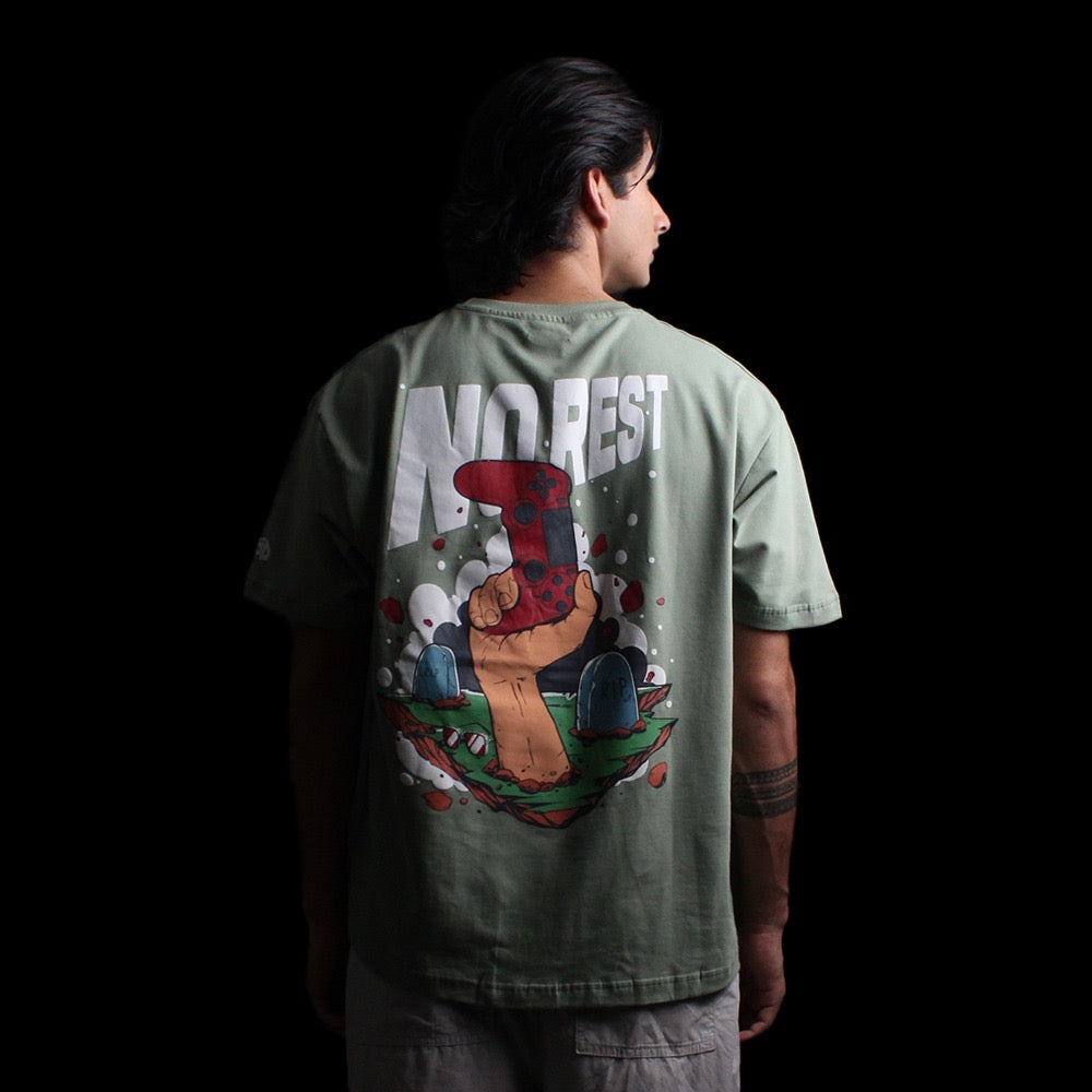 NO REST // SMOKE GREEN