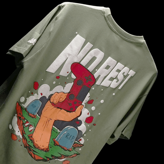 NO REST // SMOKE GREEN